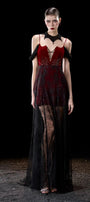 Whisper Sheer Lace Maxi Dress - MEAN BLVD