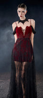 Whisper Sheer Lace Maxi Dress - MEAN BLVD