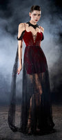 Whisper Sheer Lace Maxi Dress - MEAN BLVD