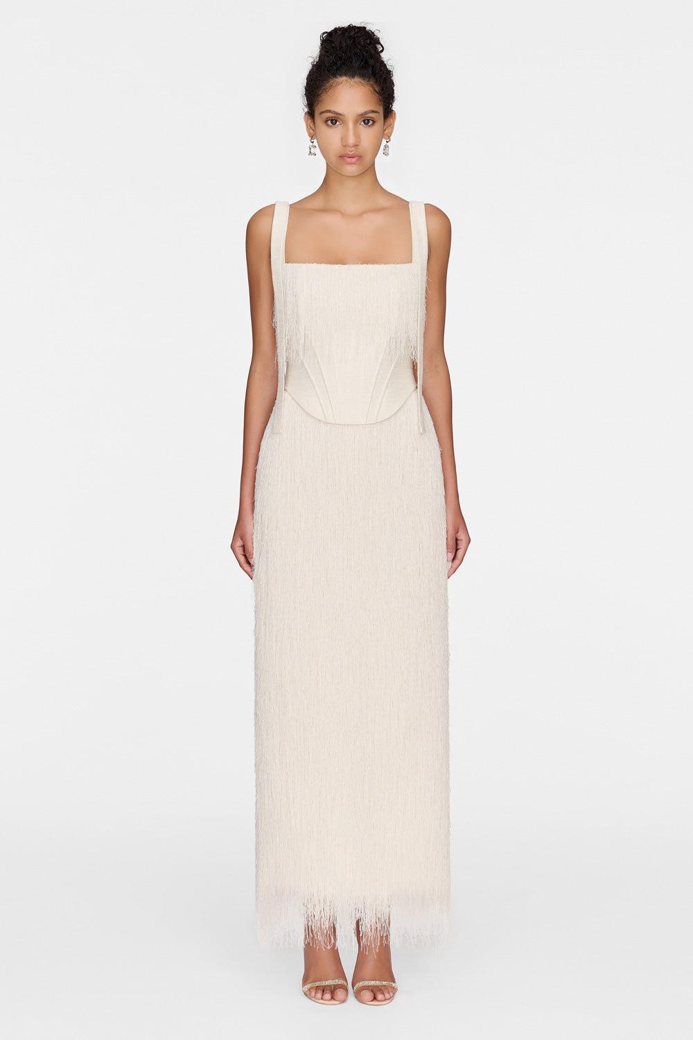 White Andrea Dress White / XS