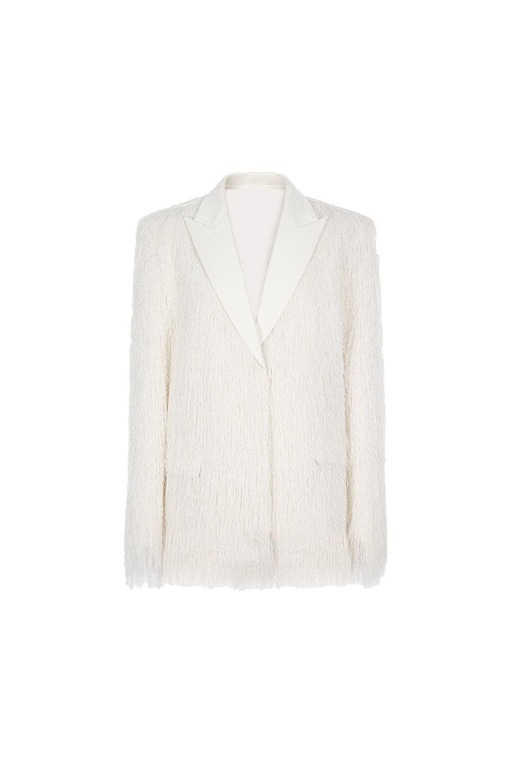 White Bailey Jacket - MEAN BLVD