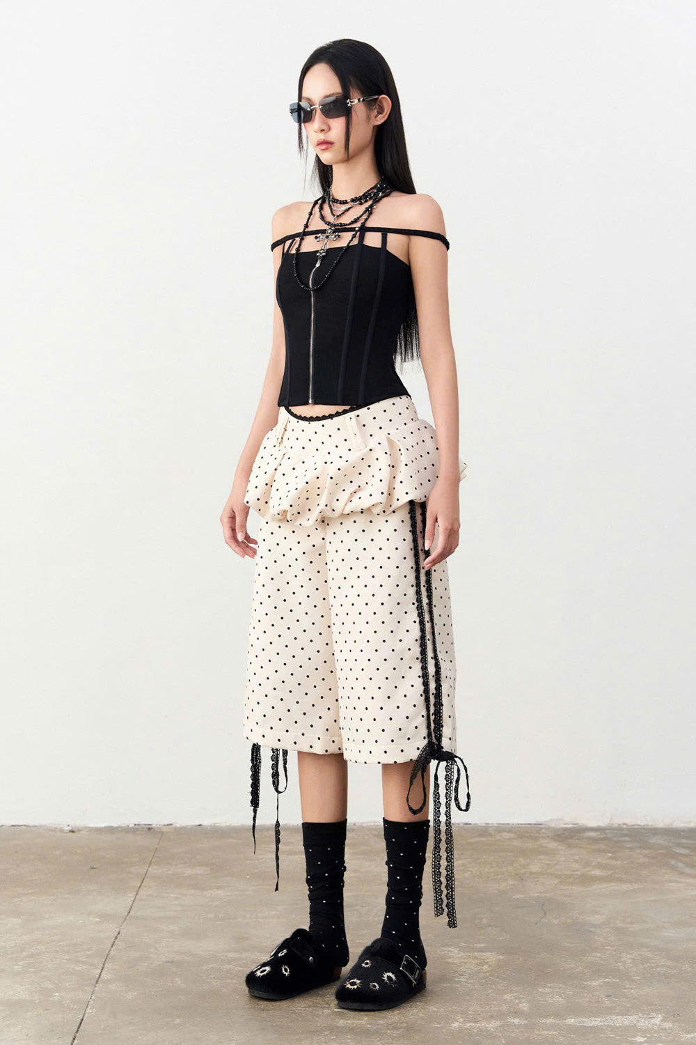 Dracula Bodycon Corset Waist Elastic Spandex Top