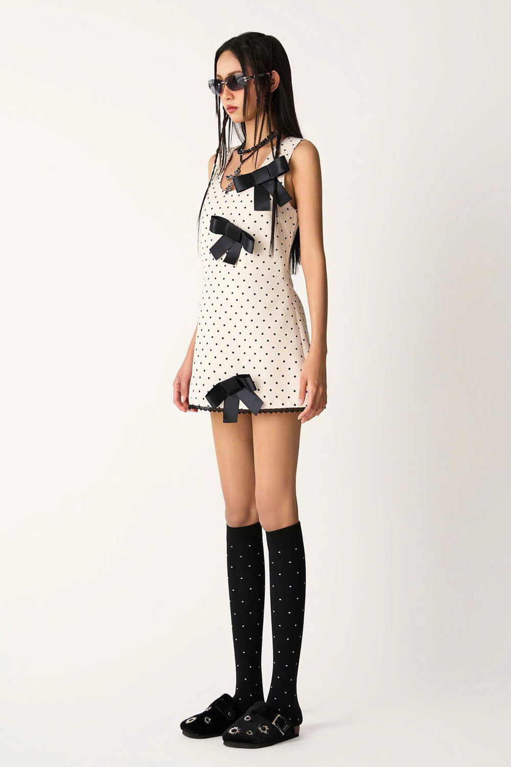 Peepolka A-line Loose Strap Khaki Mini Dress