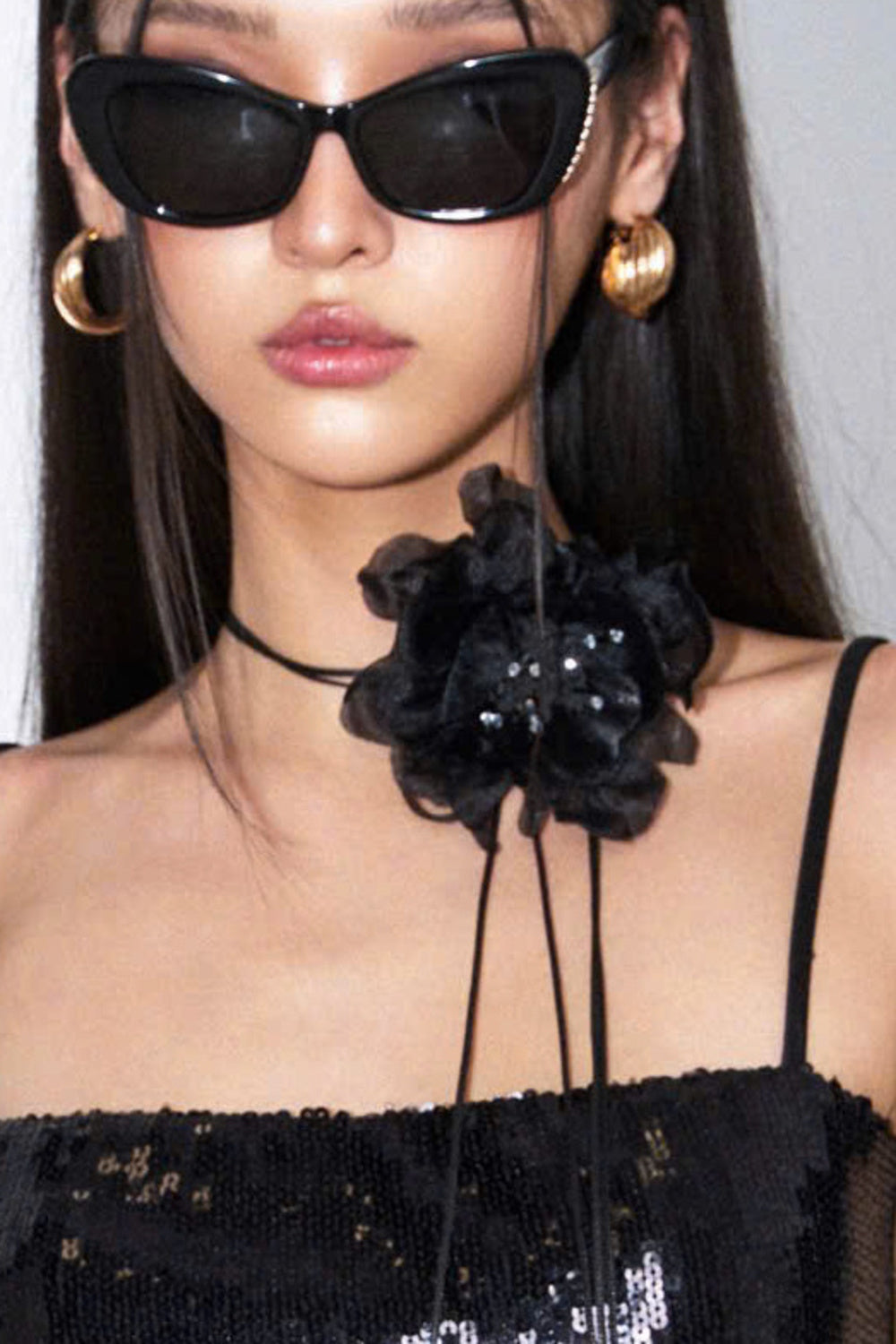 Nox Floral Chiffon Choker