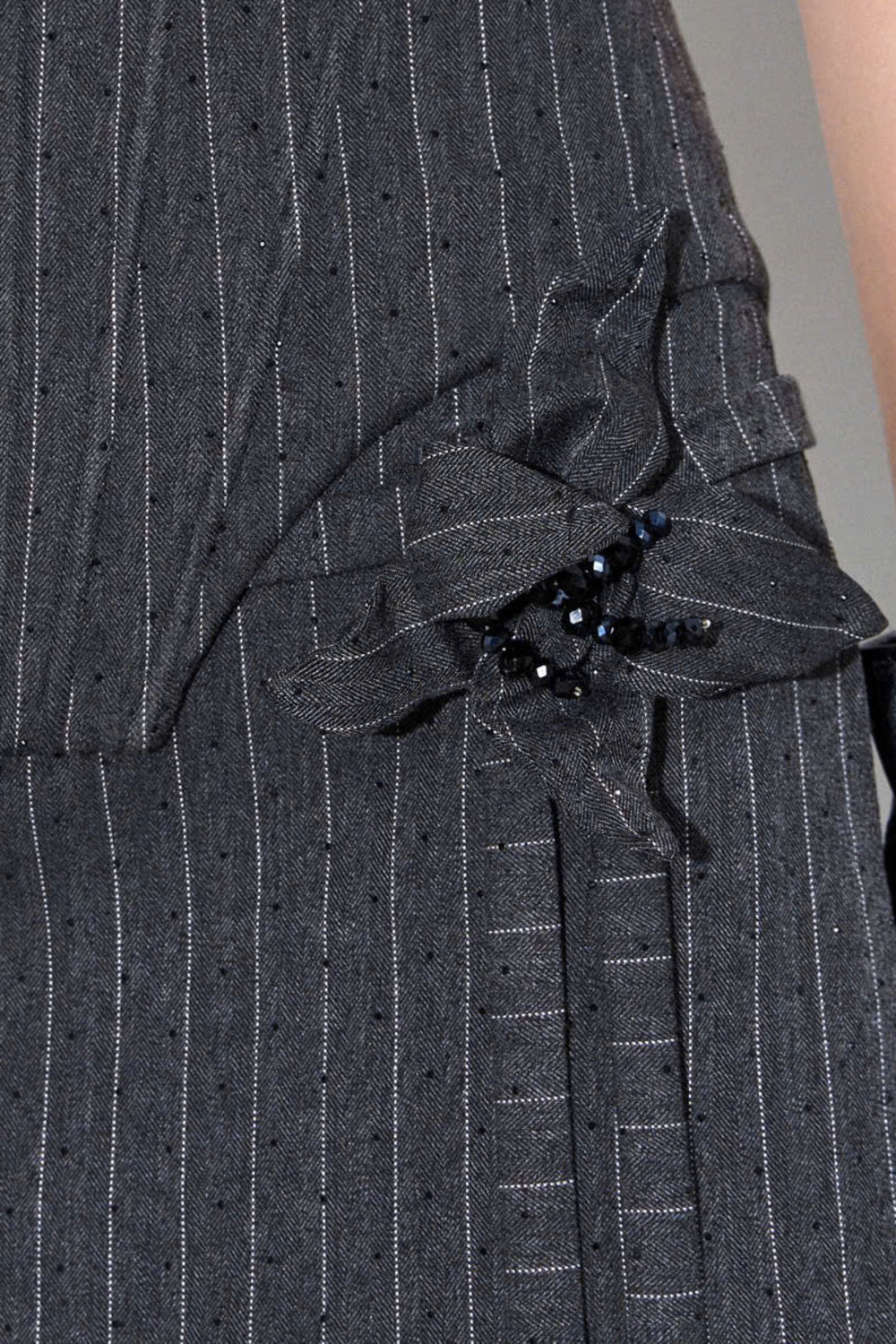 Dune Floral Twill Brooch