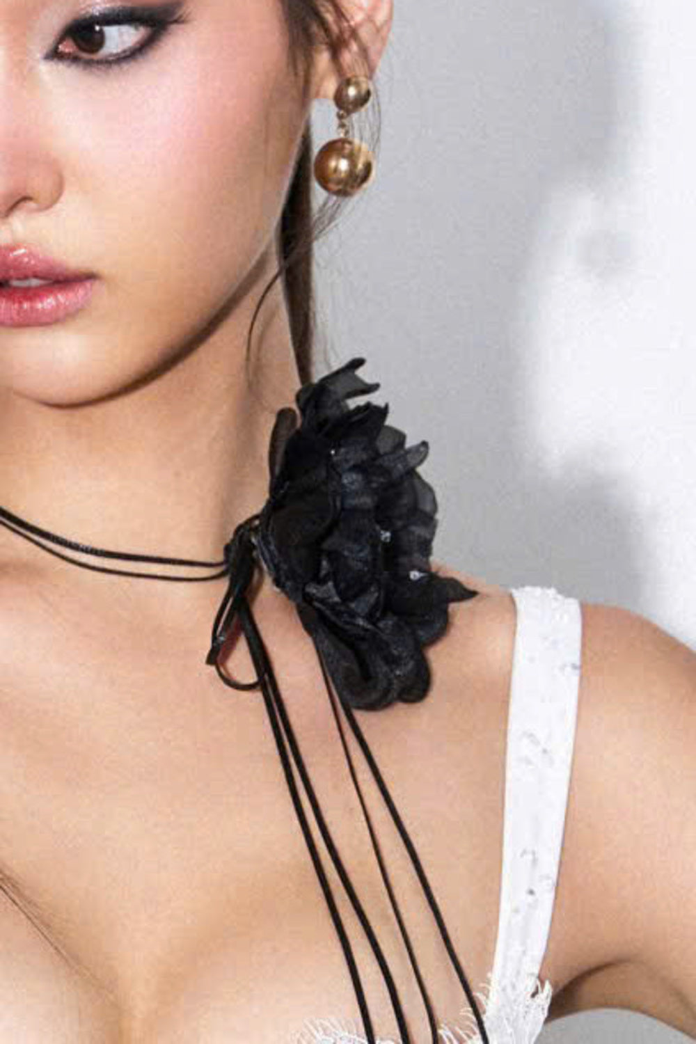 Nox Floral Chiffon Choker