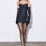 Mile Bodycon Corset Waist Denim Bodysuit