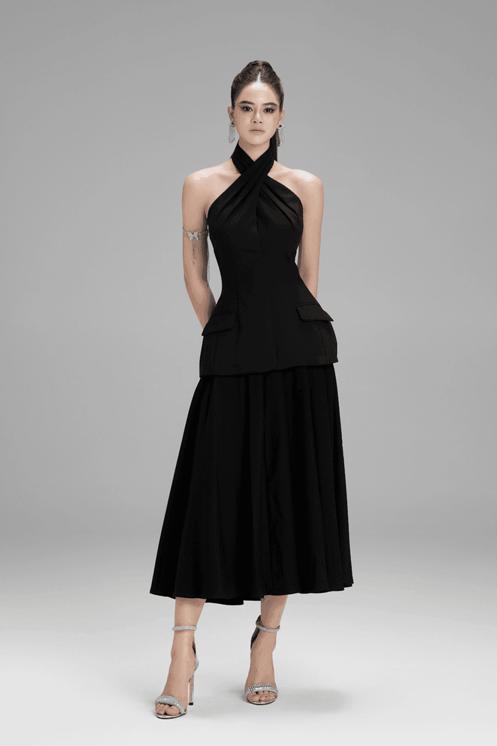 Zoey Flared Pleated Polycotton Skirt - MEAN BLVD