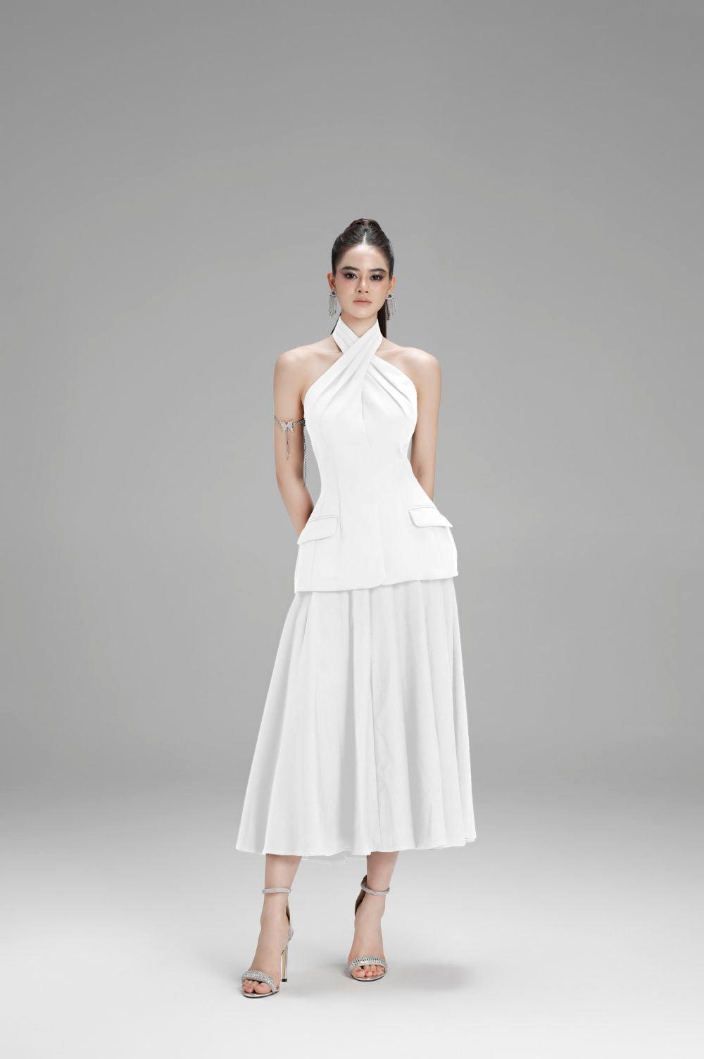 Zoey Flared Pleated Polycotton Skirt - MEAN BLVD