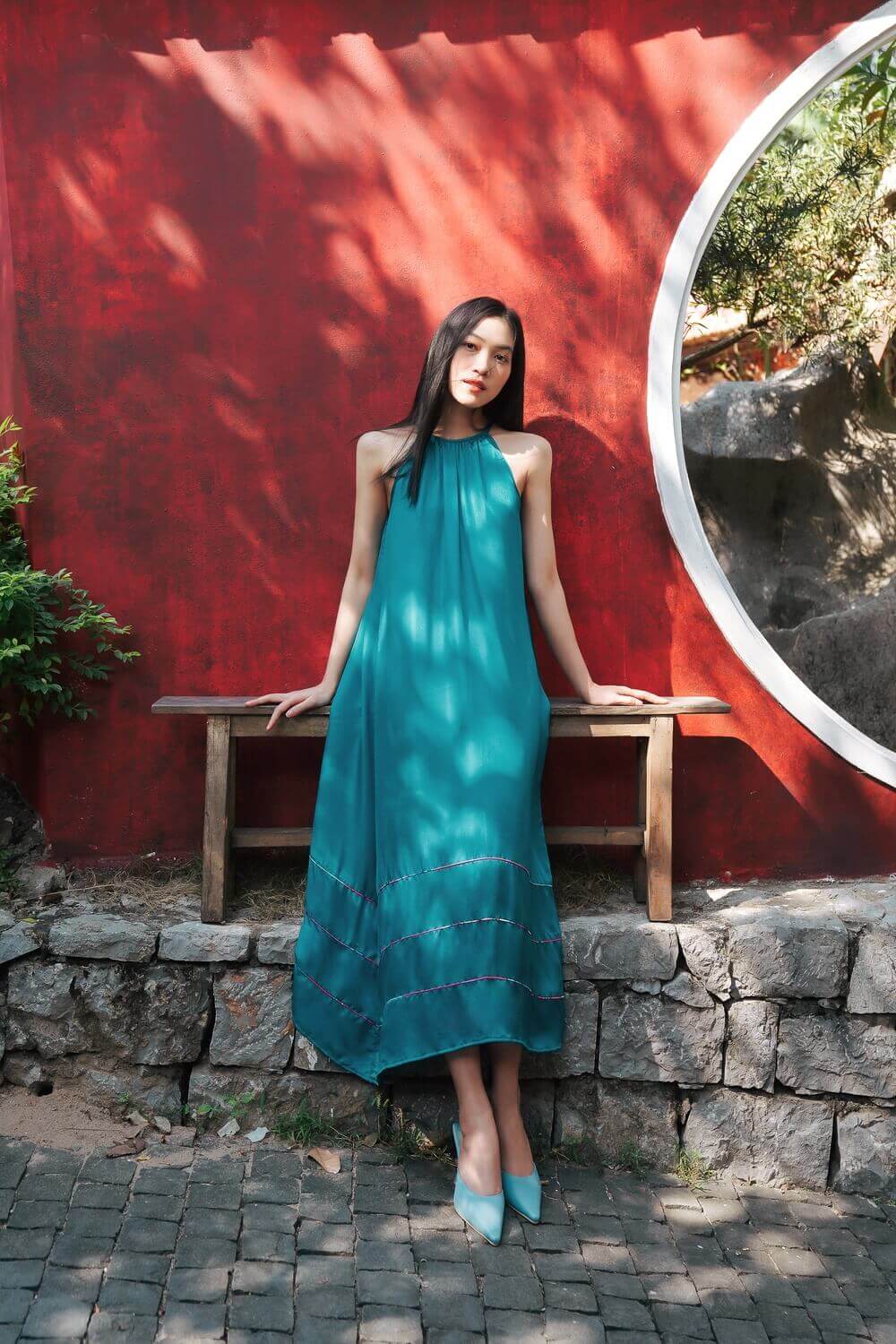 Dempsey Halter Dress MEAN BLVD