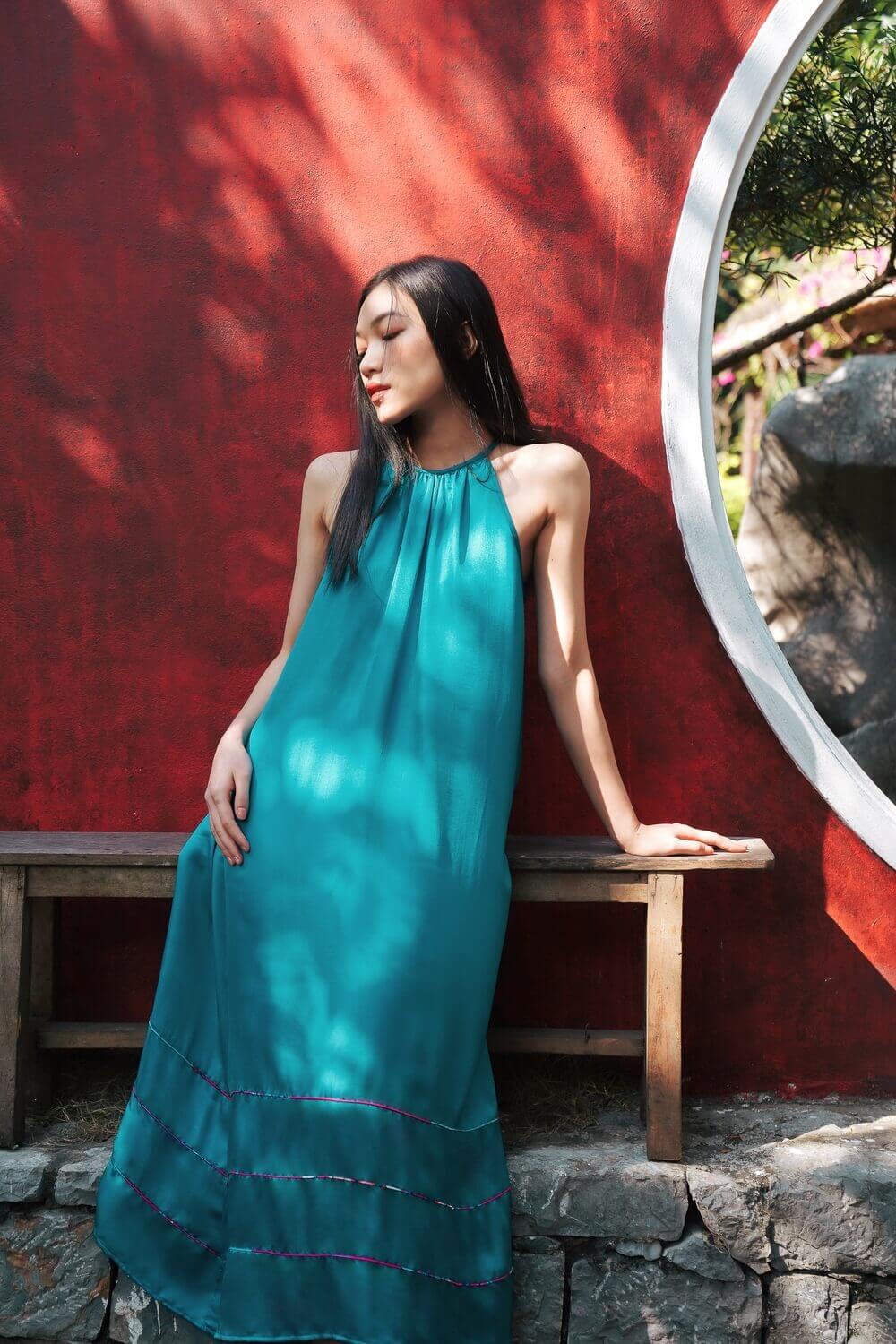 Dempsey Halter Dress MEAN BLVD
