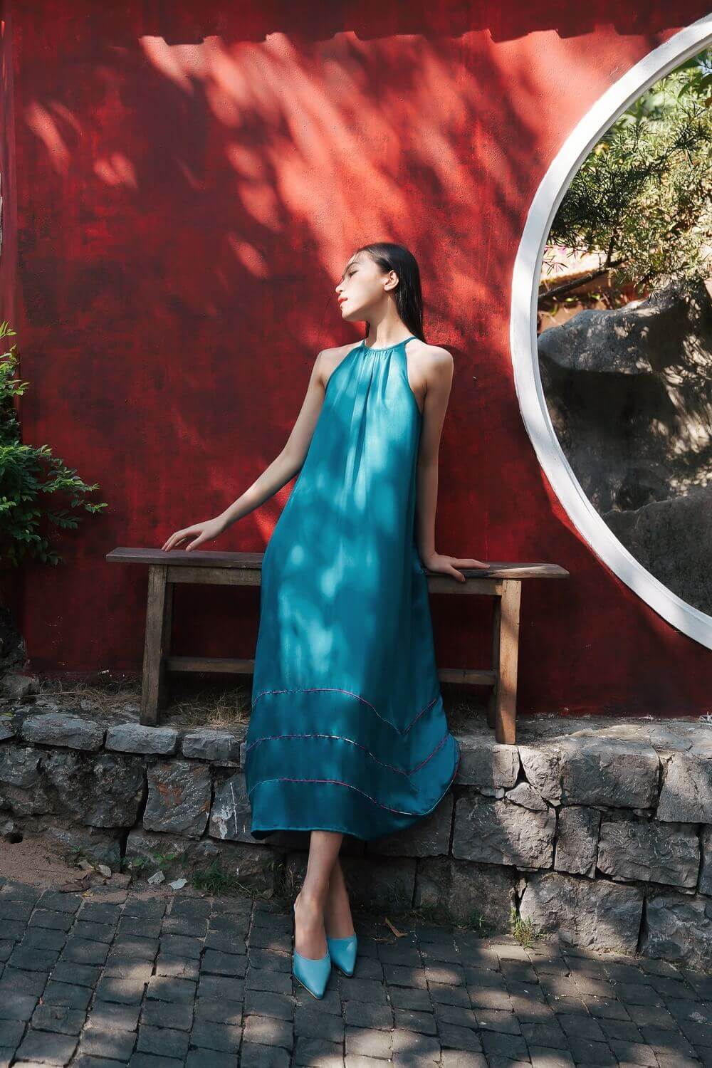 Dempsey Halter Dress MEAN BLVD