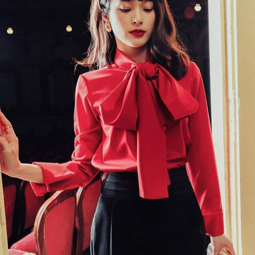 Mauceline Bow Shirt MEAN BLVD