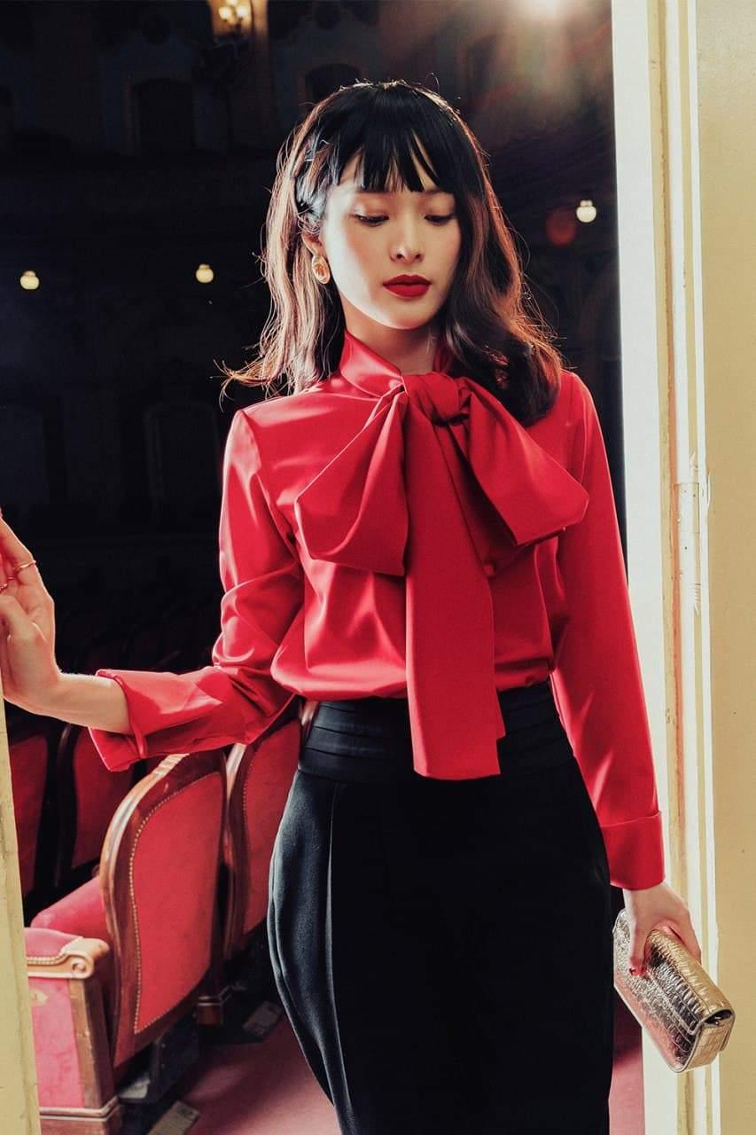 Mauceline Bow Shirt MEAN BLVD