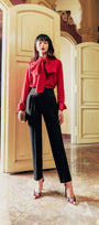 Mauceline Bow Shirt MEAN BLVD