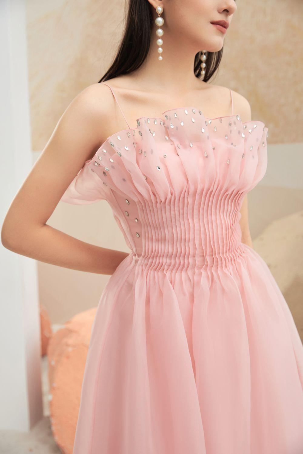 Abby Drapped Chest Dress MEAN BLVD