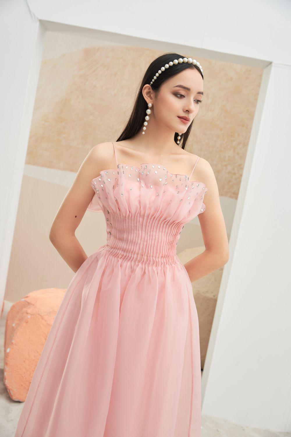 Abby Drapped Chest Dress MEAN BLVD