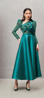 Adelaide Diagonal Neck Dress MEAN BLVD