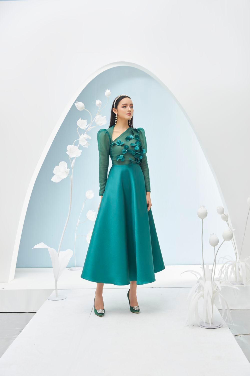 Adelaide Diagonal Neck Dress MEAN BLVD