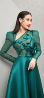 Adelaide Diagonal Neck Dress MEAN BLVD