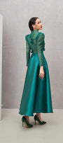 Adelaide Diagonal Neck Dress MEAN BLVD