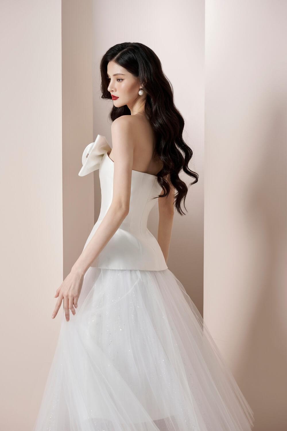 Adele A-line Pleated Tulle Midi Skirt - MEAN BLVD