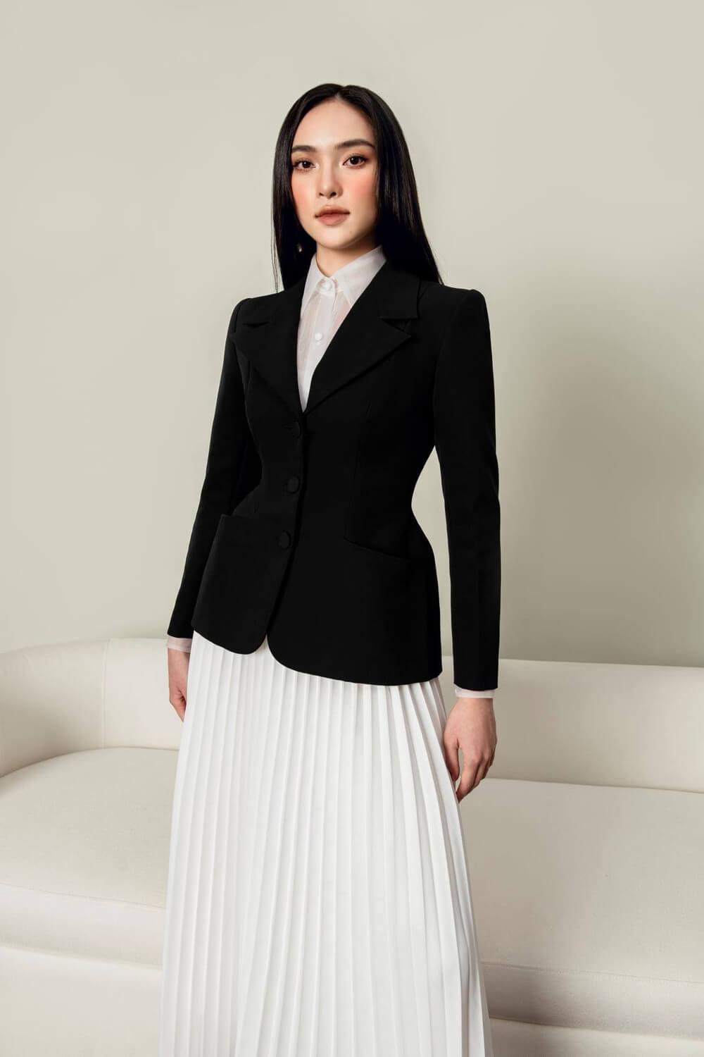 Alexander Notched Collar Blazer MEAN BLVD