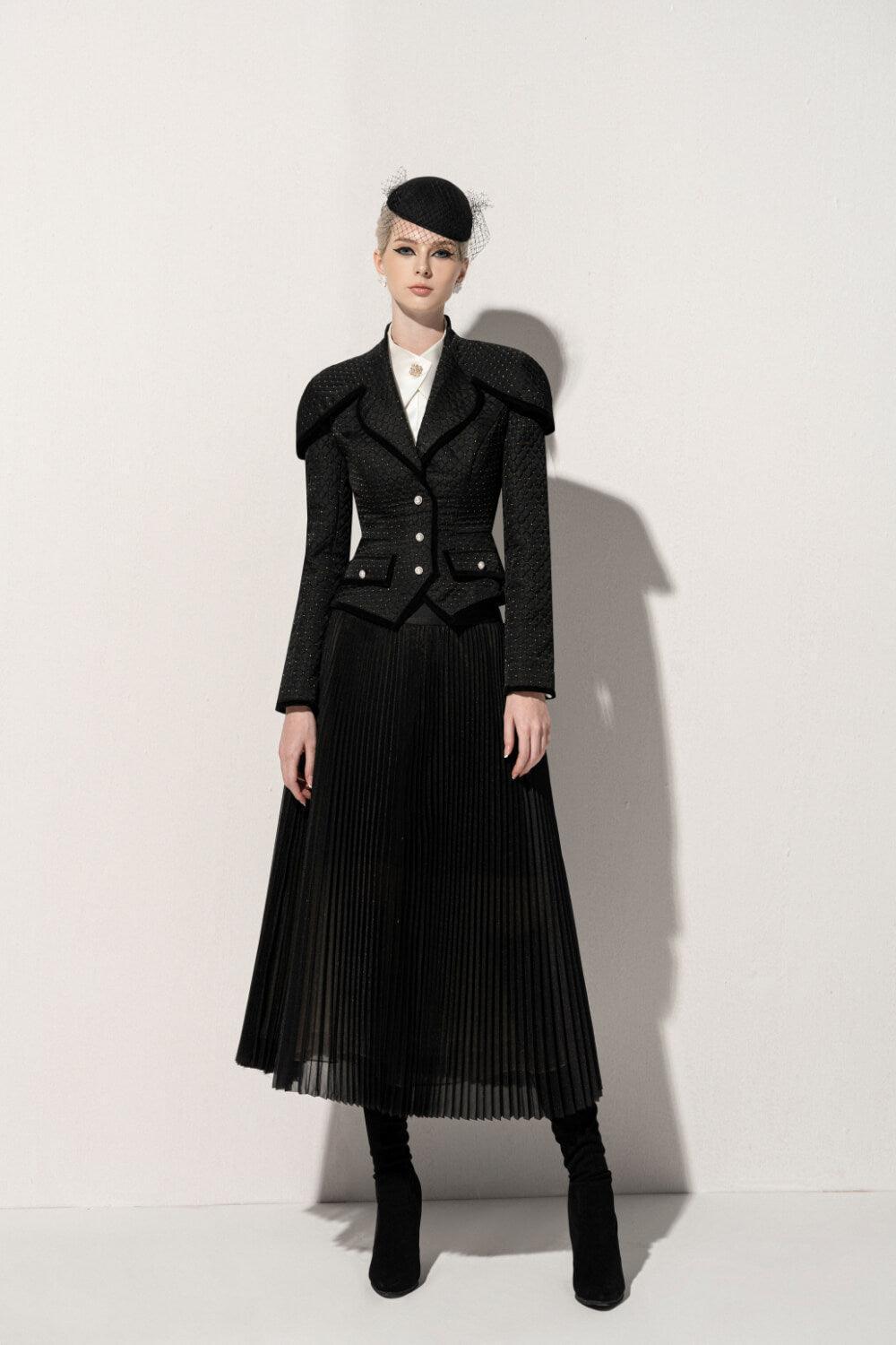 Alexander Padded Shoulders Blazer MEAN BLVD
