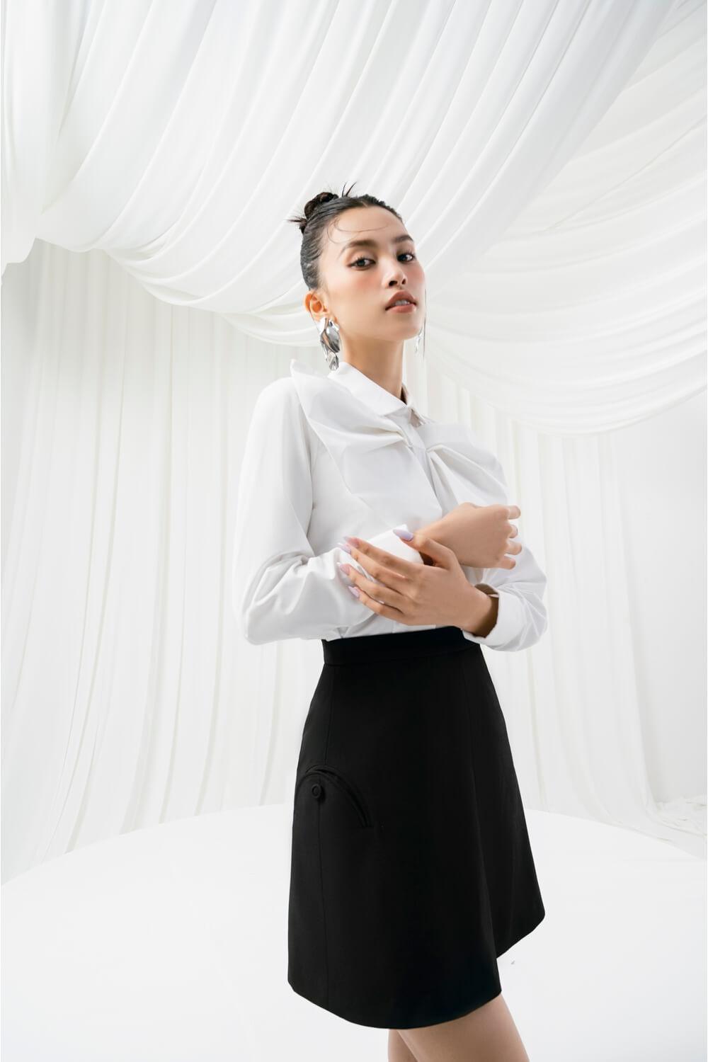 Alma Puffy Sleeves Top MEAN BLVD