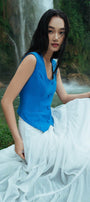 Amanda Linen Vest MEAN BLVD