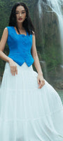 Amanda Linen Vest MEAN BLVD