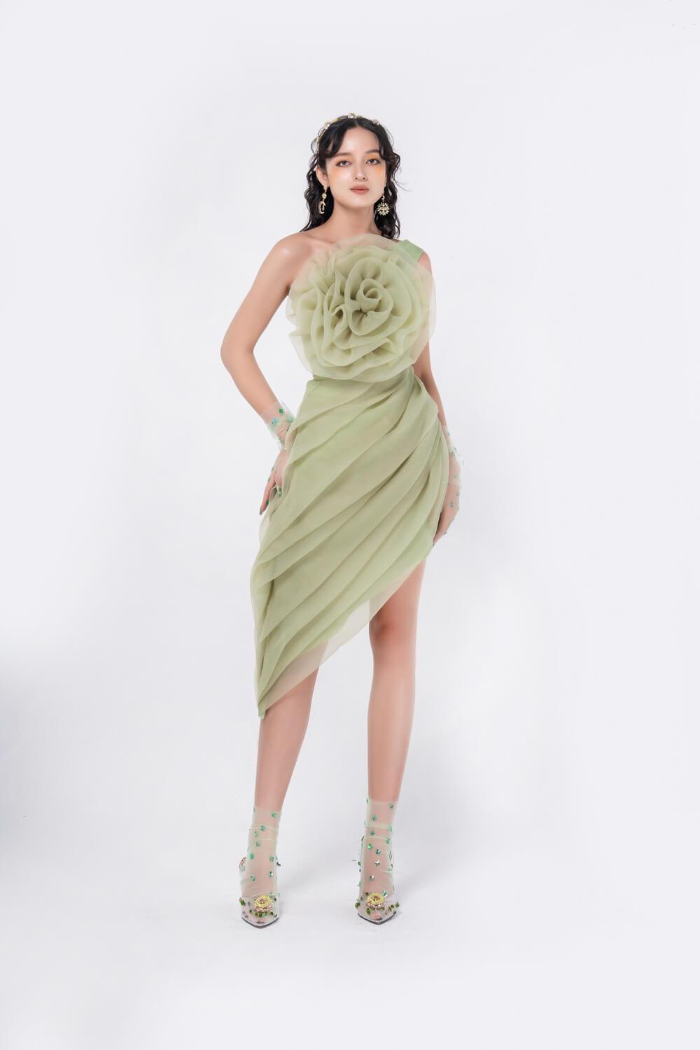 Andrew Diagonal Hem Dress MEAN BLVD