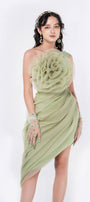 Andrew Diagonal Hem Dress MEAN BLVD