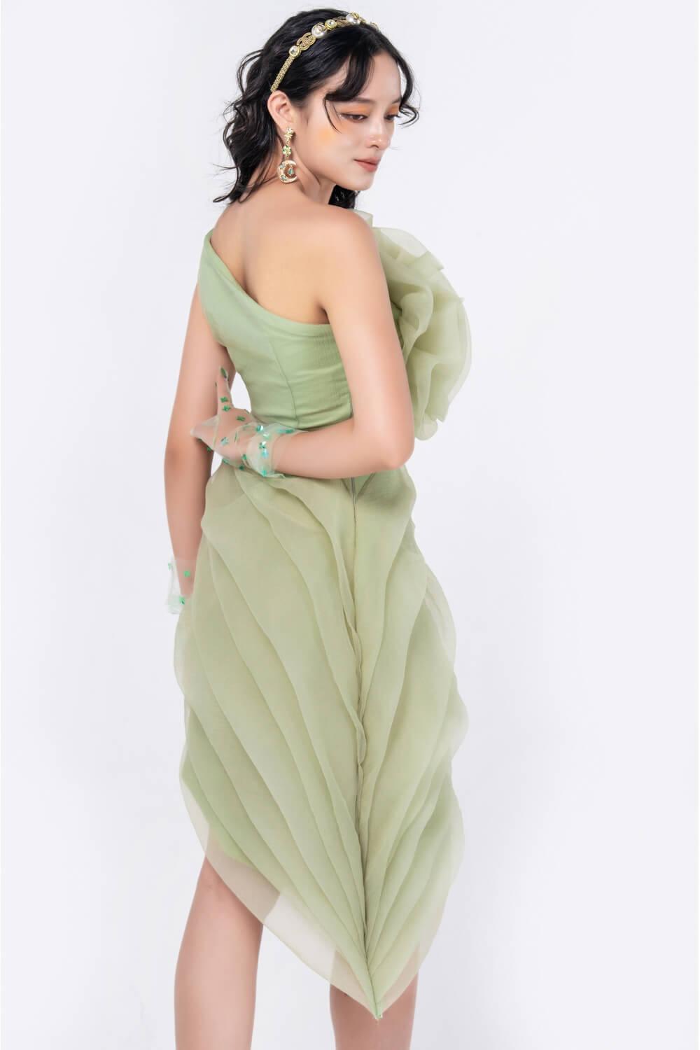 Andrew Diagonal Hem Dress MEAN BLVD