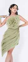 Andrew Diagonal Hem Dress MEAN BLVD