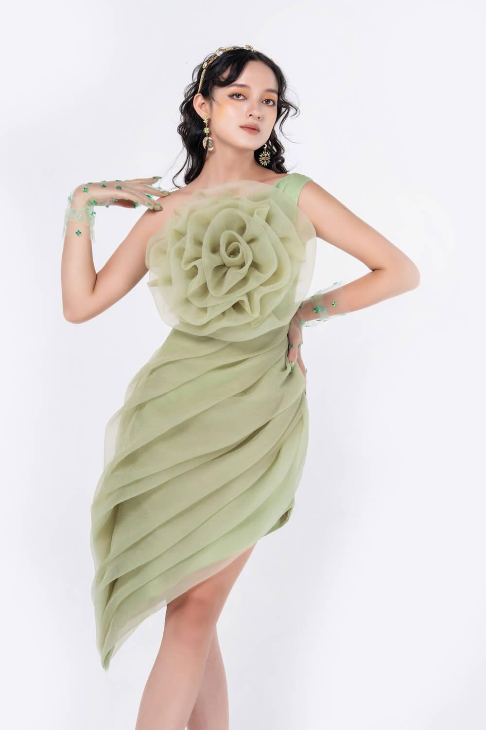 Andrew Diagonal Hem Dress MEAN BLVD
