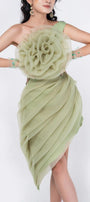 Andrew Diagonal Hem Dress MEAN BLVD