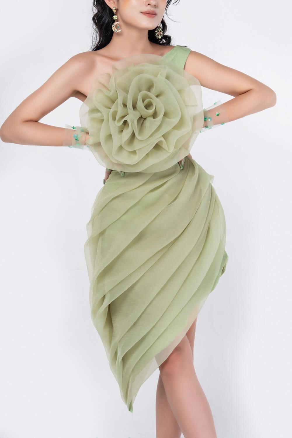 Andrew Diagonal Hem Dress MEAN BLVD
