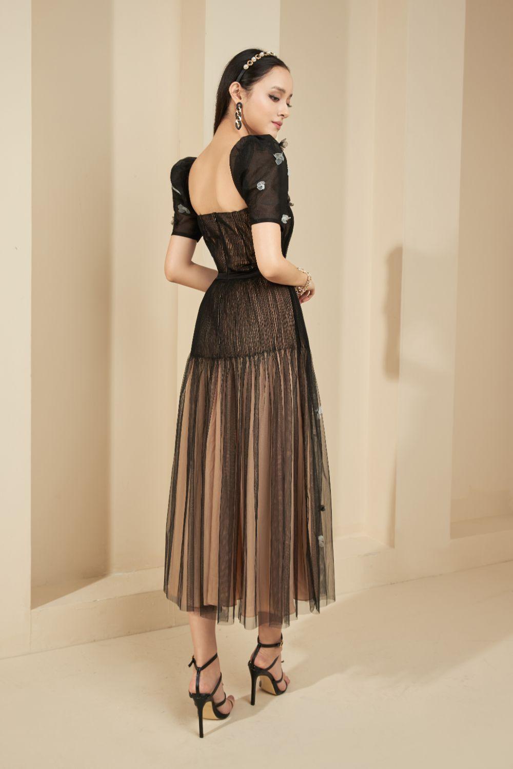 Aniston Square Neck Dress MEAN BLVD