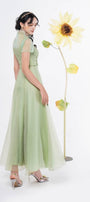 Annette Ruffle Neck Dress MEAN BLVD