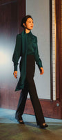 Atco Tie Necked Blouse MEAN BLVD
