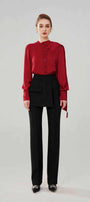 Atco Tie Necked Blouse MEAN BLVD