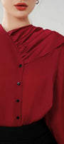 Atco Tie Necked Blouse MEAN BLVD