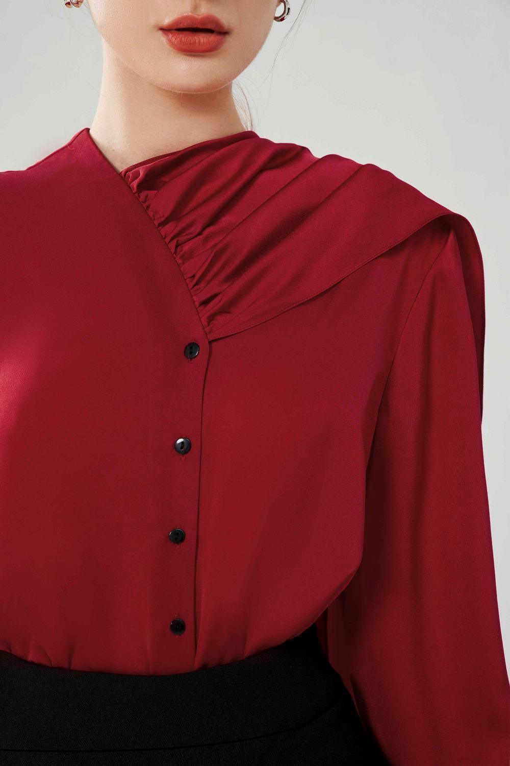 Atco Tie Necked Blouse MEAN BLVD