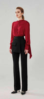 Atco Tie Necked Blouse MEAN BLVD