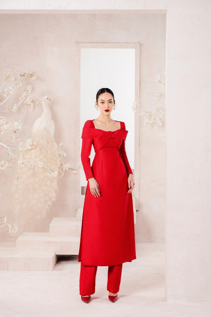 Beetle Square Neck Ao Dai MEAN BLVD