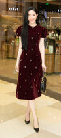 Bryan Puffy Sleeves Dress MEAN BLVD