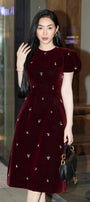 Bryan Puffy Sleeves Dress MEAN BLVD