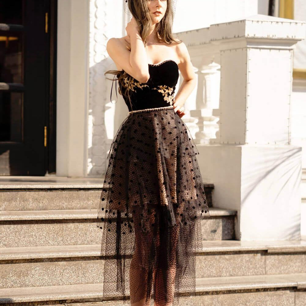 Byrne Sweetheart Dress MEAN BLVD