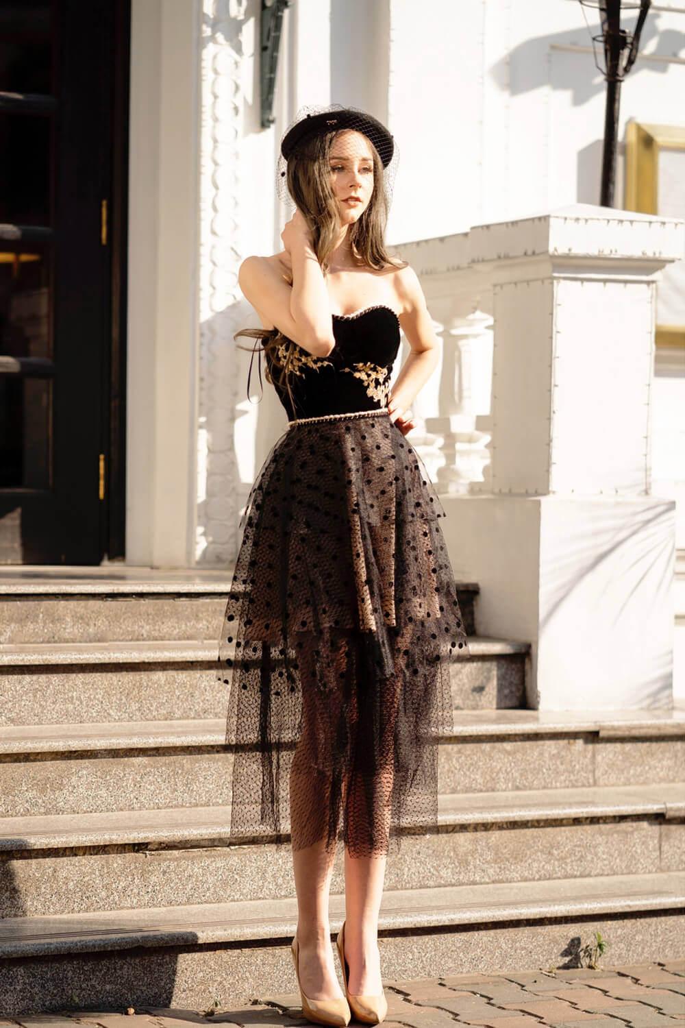 Byrne Sweetheart Dress MEAN BLVD